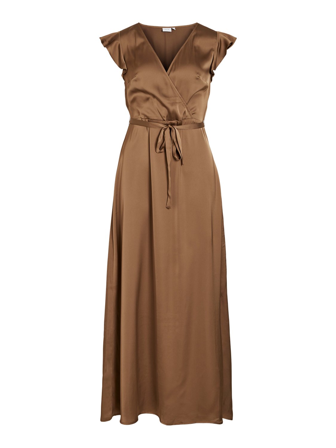 VIENNA Long Dress - Fossil - VERO MODA & VILA Bergvik